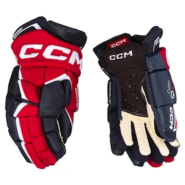Gants de hockey CCM JetSpeed FT6 Pro Navy/Red/White Junior