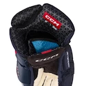 Gants de hockey CCM JetSpeed FT6 Pro Navy/Red/White Senior