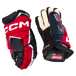 Gants de hockey CCM JetSpeed FT6 Pro Navy/Red/White Senior