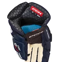 Gants de hockey CCM JetSpeed FT6 Pro Navy/White Senior