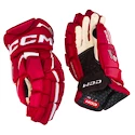 Gants de hockey CCM JetSpeed FT6 Pro Red/White Junior