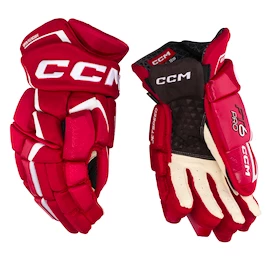 Gants de hockey CCM JetSpeed FT6 Pro Red/White Senior