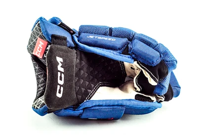 Gants de hockey CCM JetSpeed FT6 Royal/White Junior 12 pouces