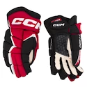 Gants de hockey CCM JetSpeed FT680 Black/Red/White Senior 15 pouces
