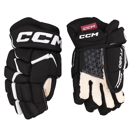 Gants de hockey CCM JetSpeed FT680 Black/White Junior