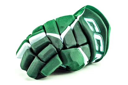 Gants de hockey CCM JetSpeed FT680 Dark Green/White Senior