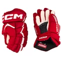 Gants de hockey CCM JetSpeed FT680 Red/White Junior