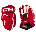 Gants de hockey CCM JetSpeed FT680 Red/White Senior