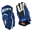 Gants de hockey CCM JetSpeed FT680 Royal/White Junior