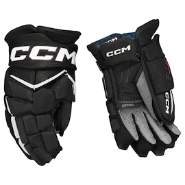 Gants de hockey CCM JetSpeed FT8 Black/White Senior