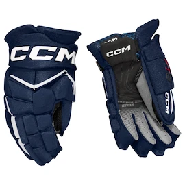 Gants de hockey CCM JetSpeed FT8 Navy/White Senior