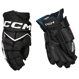 Gants de hockey CCM JetSpeed FT8 Pro Black/White Senior