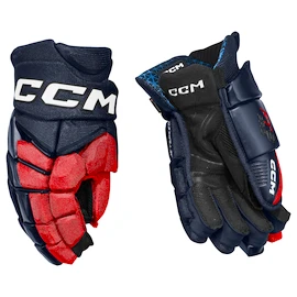 Gants de hockey CCM JetSpeed FT8 Pro Navy/Red/White Senior