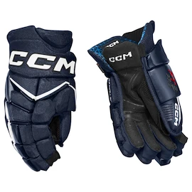 Gants de hockey CCM JetSpeed FT8 Pro Navy/White Senior