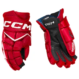 Gants de hockey CCM JetSpeed FT8 Pro Red/White Senior