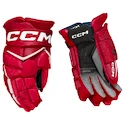 Gants de hockey CCM JetSpeed FT8 Red/White Senior