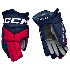 Gants de hockey CCM JetSpeed FT880 Navy/Red/White Senior