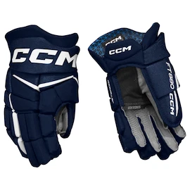 Gants de hockey CCM JetSpeed FT880 Navy/White Senior