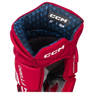 Gants de hockey CCM JetSpeed FT880 Red/White Senior