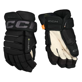 Gants de hockey CCM Tacks 4 ROLL PRO 3 Black/Grey Senior