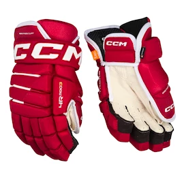 Gants de hockey CCM Tacks 4 ROLL PRO 3 Red Senior