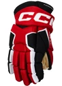 Gants de hockey CCM Tacks AS 580 black/red/white Senior