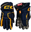 Gants de hockey CCM Tacks AS-V navy/sunflower Junior