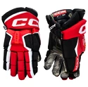 Gants de hockey CCM Tacks AS-V PRO Black/Red/White Junior