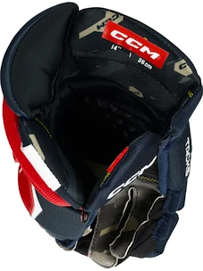Gants de hockey CCM Tacks AS-V PRO Navy/Red/White Junior