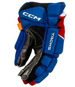 Gants de hockey CCM Tacks AS-V royal/red/white Junior