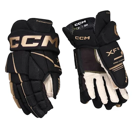Gants de hockey CCM Tacks XF 80 Black/Gold Junior
