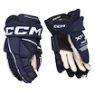 Gants de hockey CCM Tacks XF 80 Navy/White Junior