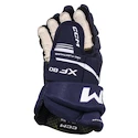 Gants de hockey CCM Tacks XF 80 Navy/White Junior