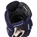 Gants de hockey CCM Tacks XF 80 Navy/White Junior
