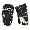 Gants de hockey CCM Tacks XF Black/White Senior