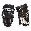 Gants de hockey CCM Tacks XF Black/White Senior