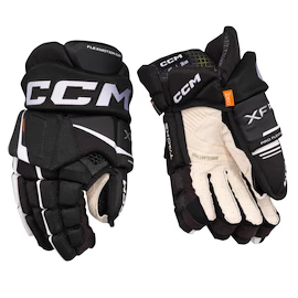 Gants de hockey CCM Tacks XF Black/White Senior