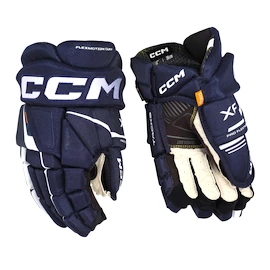 Gants de hockey CCM Tacks XF Navy/White Junior