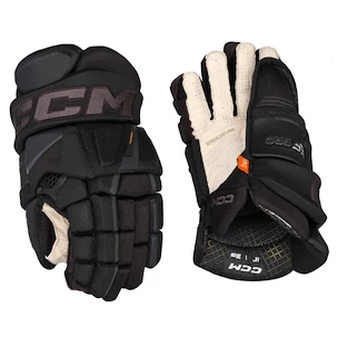 Gants de hockey CCM Tacks XF PRO Black/Grey Junior 11 pouces