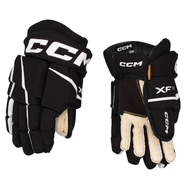 Gants de hockey CCM Tacks XF PRO Black/White Youth