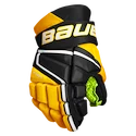 Gants de hockey, junior Bauer Vapor 3X - MTO Black/gold