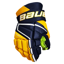 Gants de hockey, junior Bauer Vapor 3X - MTO Navy/gold