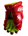 Gants de hockey, junior Bauer Vapor 3X red