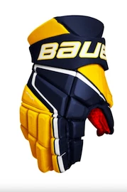 Gants de hockey, taille moyenne Bauer Vapor 3X - MTO navy/gold