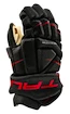 Gants de hockey True  5X3 Black/Red Junior 10 pouces
