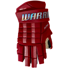 Gants de hockey Warrior Alpha FR2 Pro Red Senior