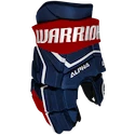 Gants de hockey Warrior Alpha LX2 Max Navy/Red Senior