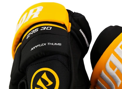 Gants de hockey Warrior Covert QR5 30 Black/Gold Senior