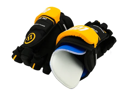 Gants de hockey Warrior Covert QR5 30 Black/Gold Senior