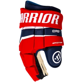 Gants de hockey Warrior Covert QR6 Team Navy/Red Senior
